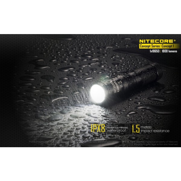Nitecore Concept 1, Lanterna Led 