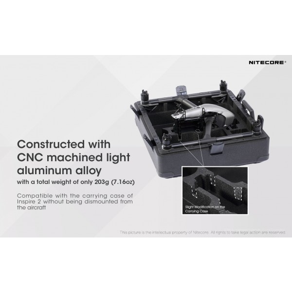 Nitecore DP1, Expander Power DJI Inspire2 