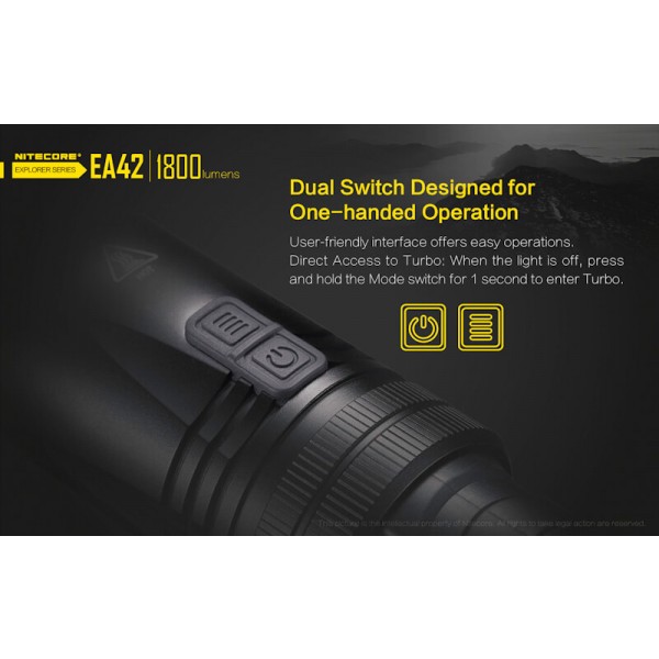 Nitecore EA42, Lanternă Led