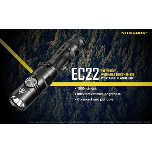 Nitecore EC22, Lanternă Profesională