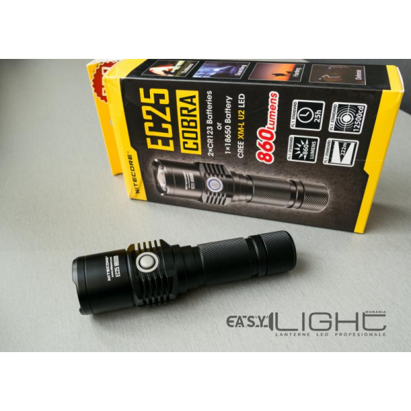 Lanterna LED Nitecore EC25 Cobra Neutral White