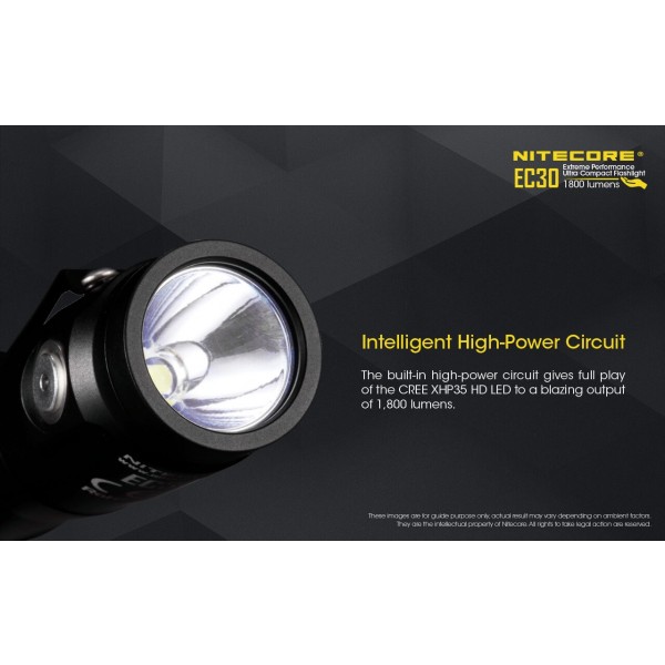 Nitecore EC30, Lanterna Led