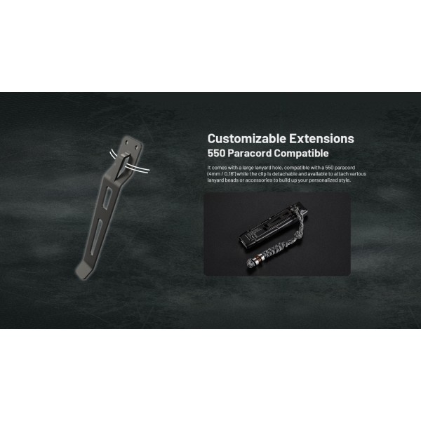 Nitecore EDC25, Lanterna, Reîncărcabilă USB-C, 3000 Lumeni, 300 Metri