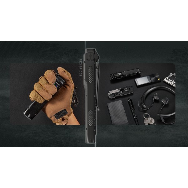 Nitecore EDC25, Lanterna, Reîncărcabilă USB-C, 3000 Lumeni, 300 Metri