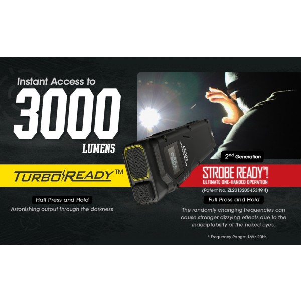 Nitecore EDC27, Lanterna Profesionala, Reincarcabila USB-C, 3000 Lumeni, 220 Metri www.easylight.ro