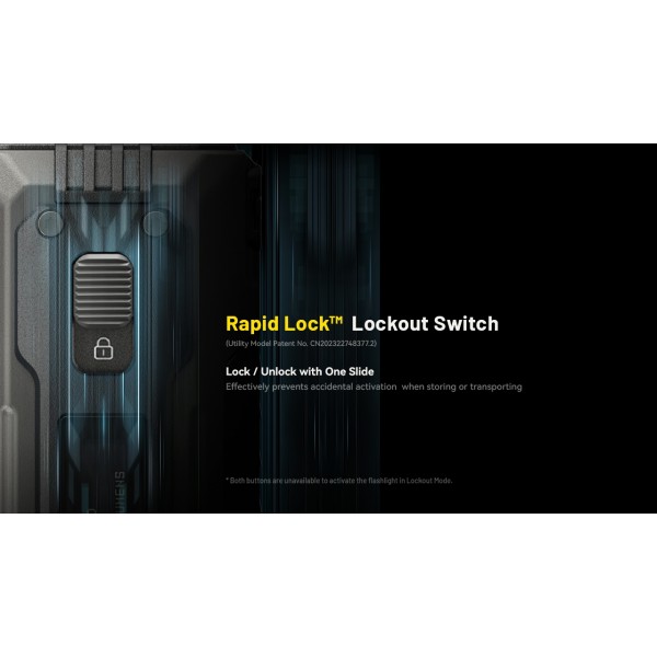 Nitecore EDC37, Lanterna Profesionala, Reincarcabila USB-C, 8000 Lumeni, 420 Metri www.easylight.ro