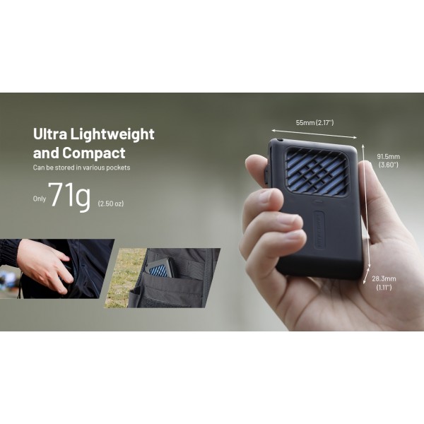 Nitecore EMR06, Dispozitiv Anti Tantari