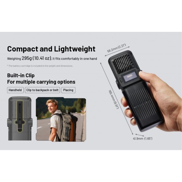 Nitecore EMR25, Dispozitiv Anti Tantari, Functie Powerbank www.easylight.ro