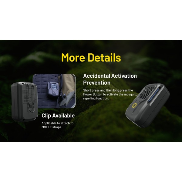 Nitecore EMR40, Dispozitiv Anti Tantari