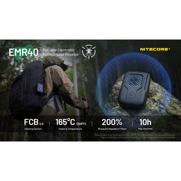 Nitecore EMR40, Dispozitiv Anti Tantari