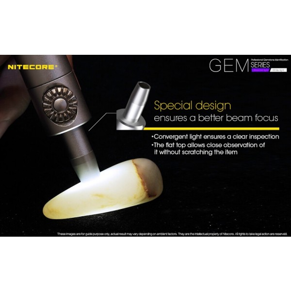 Nitecore GEM10, Lanternă Gemologie