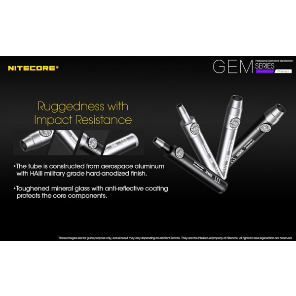 Nitecore GEM8, Lanternă Gemologie