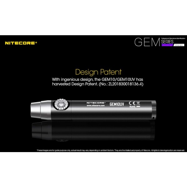 Nitecore GEM8, Lanternă Gemologie