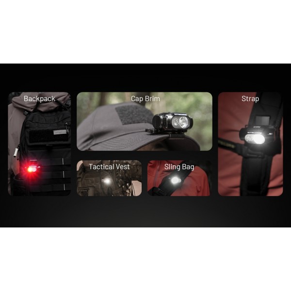 Nitecore HA11, Lanterna Frontala, 240 Lumeni, 90 Metri www.easylight.ro