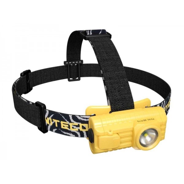 Nitecore HA23-Ex, Lanternă frontală ATEX, Zona 0/1/2, 100 Lumeni, 37 Metri