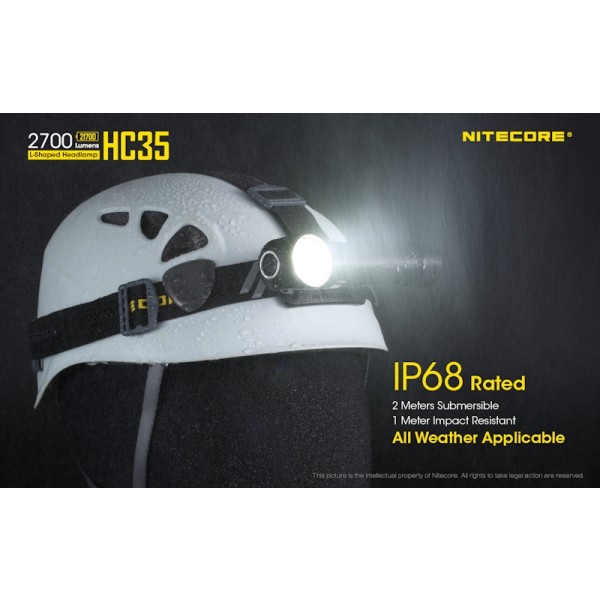 Nitecore HC35, Lanternă Frontală 