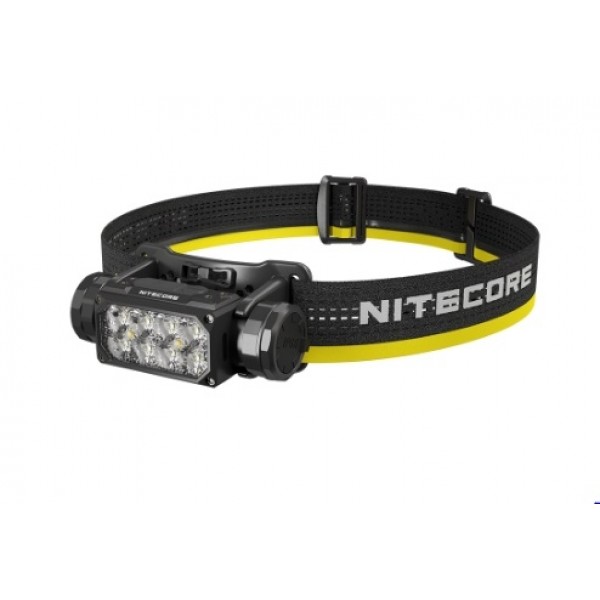 Nitecore HC65 UHE, Lanternă Frontală, Reîncărcabilă USB-C, 2000 Lumeni, 222 Metri