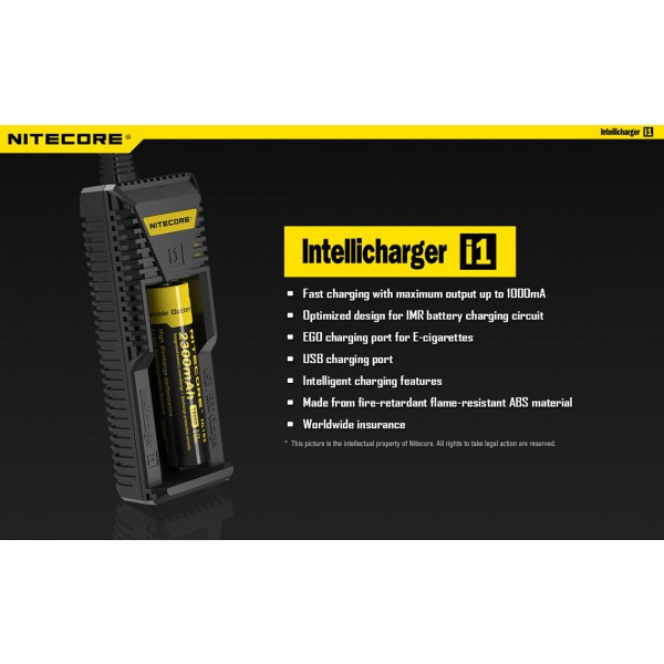 Nitecore i1 (Încărcător Țigări Electronice)