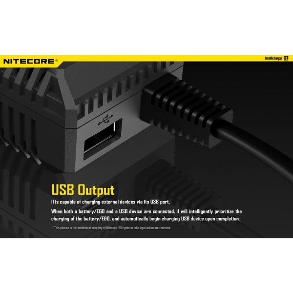Nitecore i1 (Încărcător Țigări Electronice)