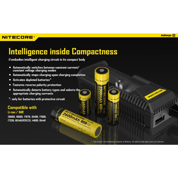 Nitecore i1 (Încărcător Țigări Electronice)