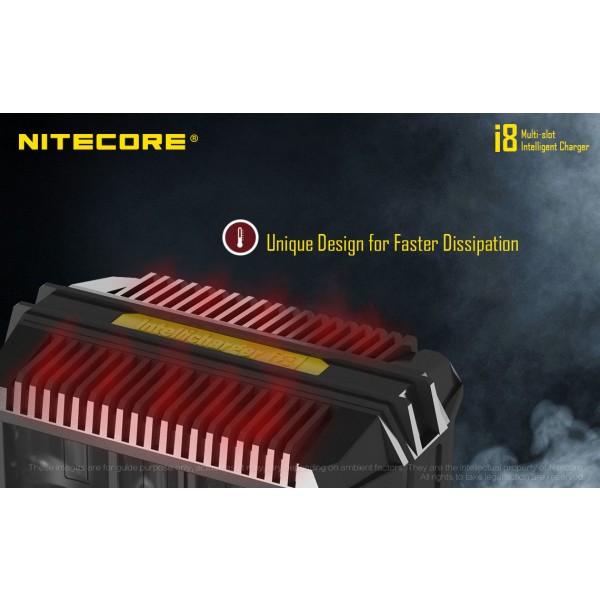 Nitecore I8, Încărcător Acumulatori