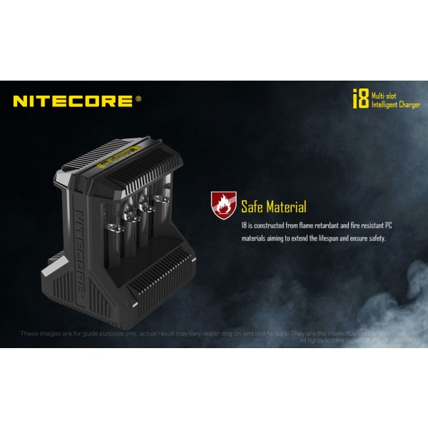 Nitecore I8, Încărcător Acumulatori