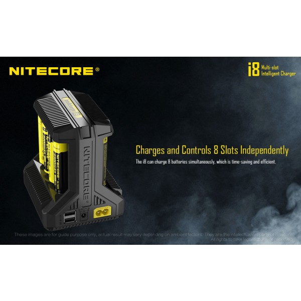 Nitecore I8, Încărcător Acumulatori