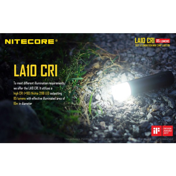 Nitecore LA10 CRI, Lanternă Led #12