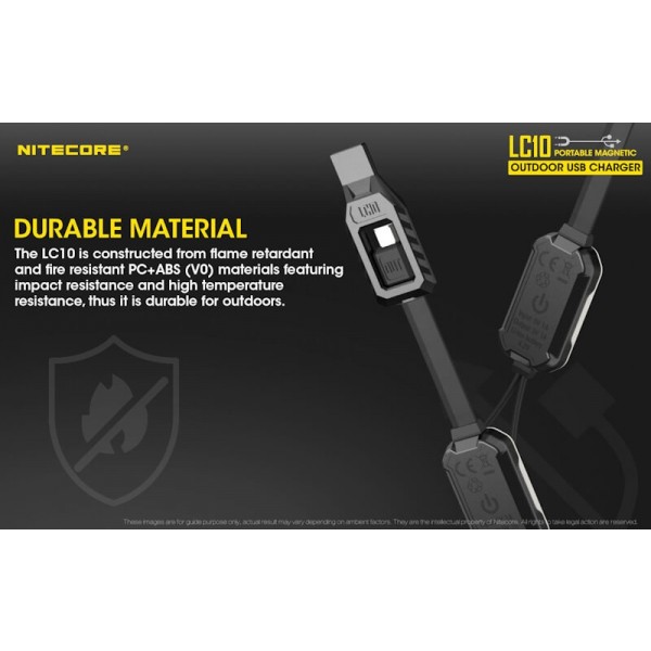 Nitecore LC10, Încărcător USB