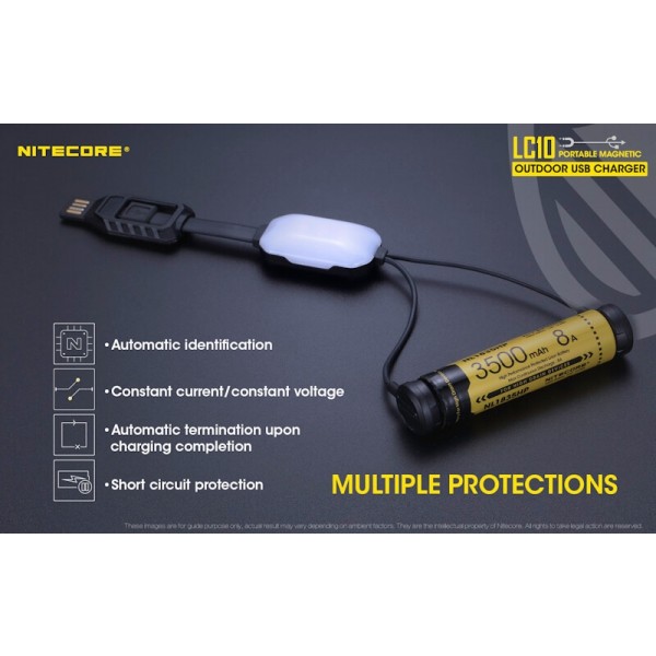 Nitecore LC10, Încărcător USB