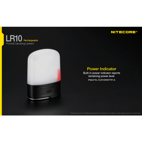 Nitecore LR10, Lanterna Camping