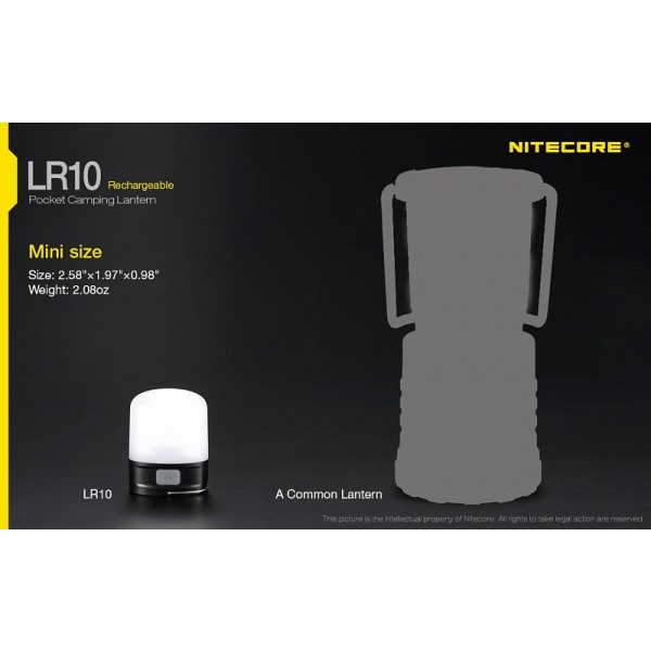 Nitecore LR10, Lanterna Camping