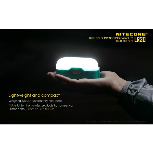Nitecore LR30, Lanternă Led