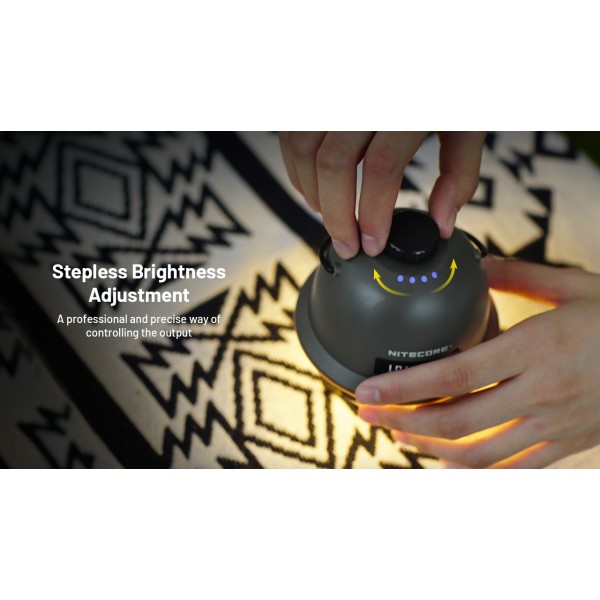 Nitecore LR40, Felinar, Reîncărcabil USB-C, 100 Lumeni, Functie Powerbank, Alb