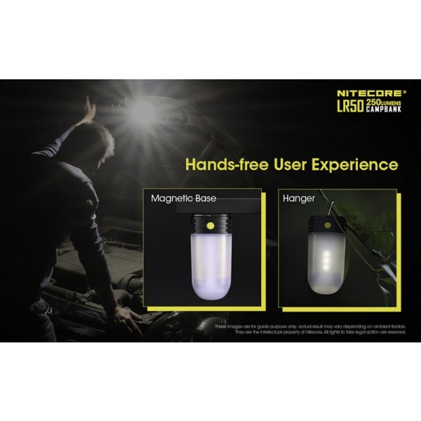 Nitecore LR50, Lanterna Camping