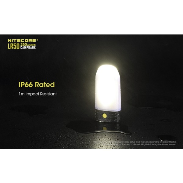 Nitecore LR50, Lanterna Camping