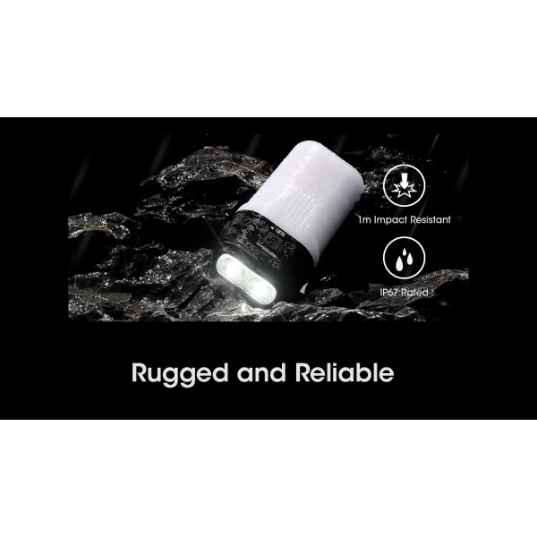 Nitecore LR70, Lanterna Felinar, Reîncărcabil USB-C, 3000 Lumeni, 300 Metri, Functie Powerbank, Lumina Rosie