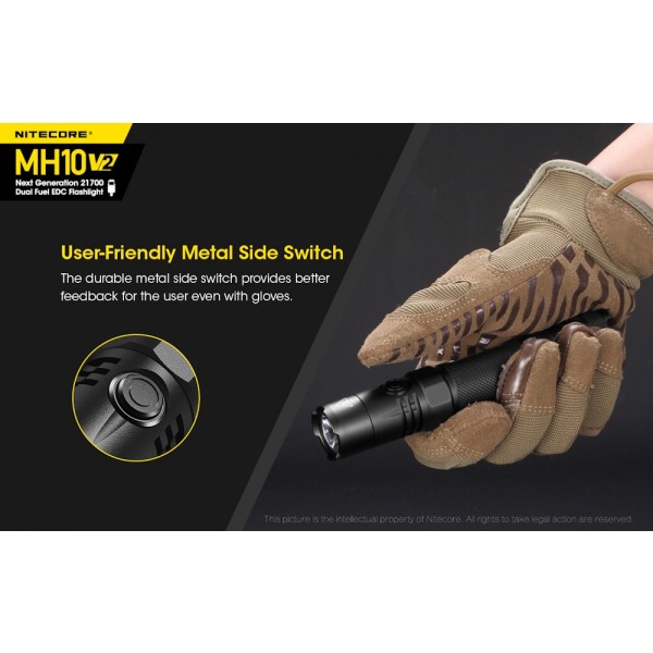 Nitecore MH10 V10, Lanterna LED