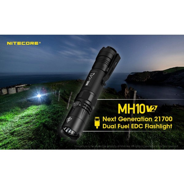 Nitecore MH10 V10, Lanterna LED