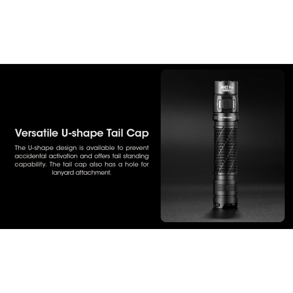 Nitecore MH12 Pro, Lanternă Profesionala, Reîncărcabilă USB-C, 3300 Lumeni, 505 Metri