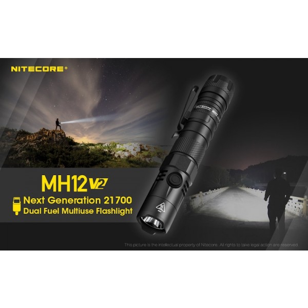 Nitecore MH12 V2, lanterna Led, Reincarcabila USB-C