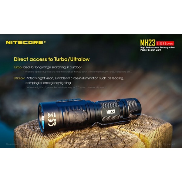 Nitecore MH23, Lanternă Led 