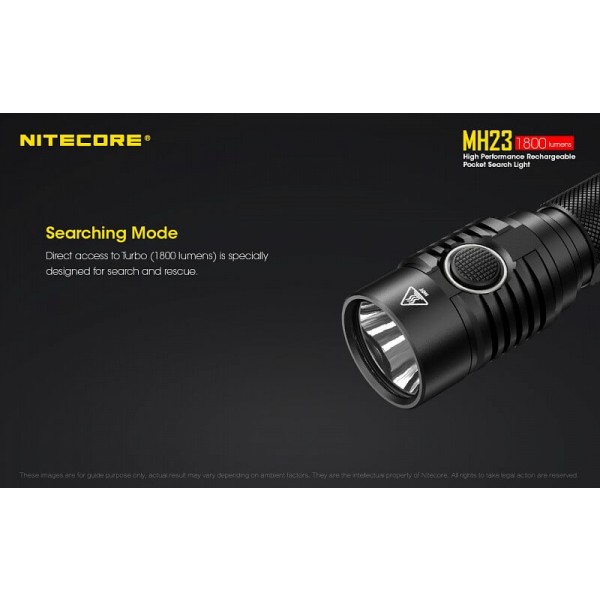 Nitecore MH23, Lanternă Led 