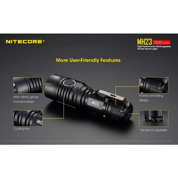 Nitecore MH23, Lanternă Led 