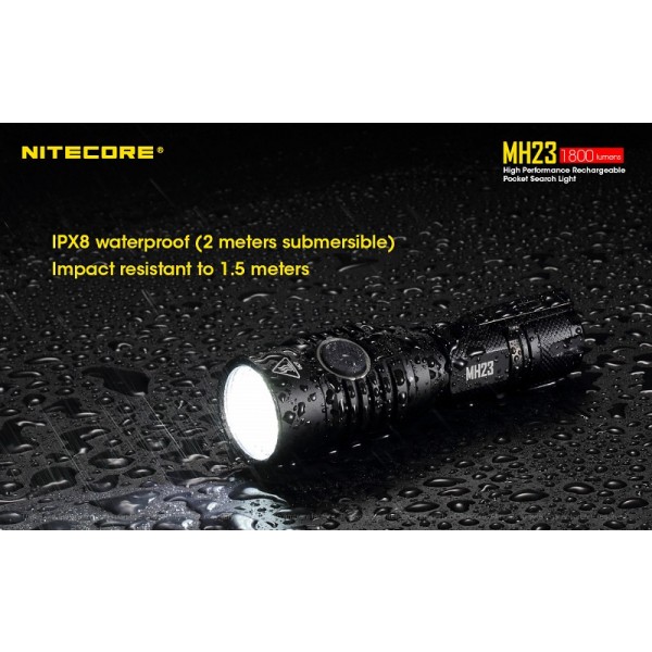 Nitecore MH23, Lanternă Led 