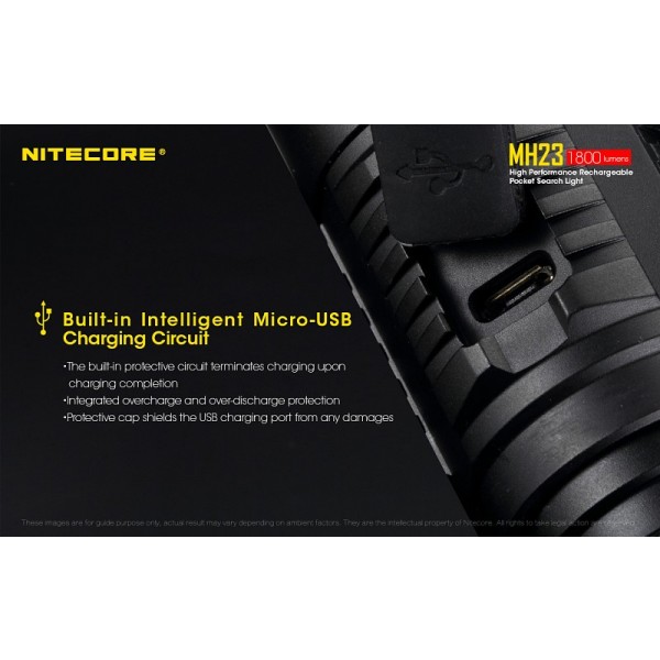 Nitecore MH23, Lanternă Led 