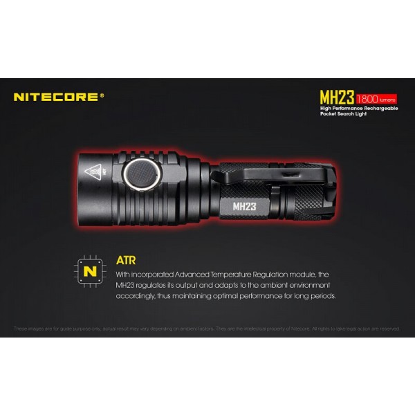 Nitecore MH23, Lanternă Led 