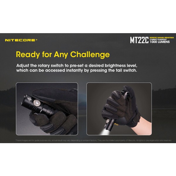 Nitecore MT22C, Lanternă Led
