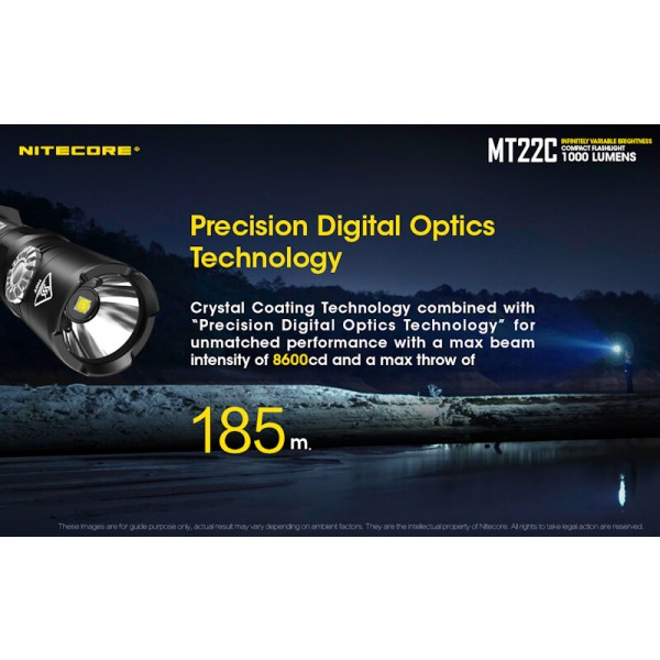 Nitecore MT22C, Lanternă Led
