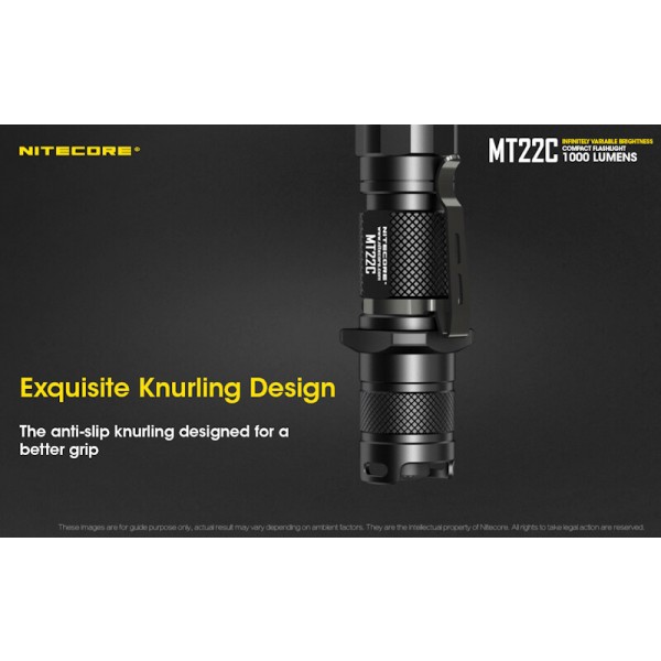 Nitecore MT22C, Lanternă Led